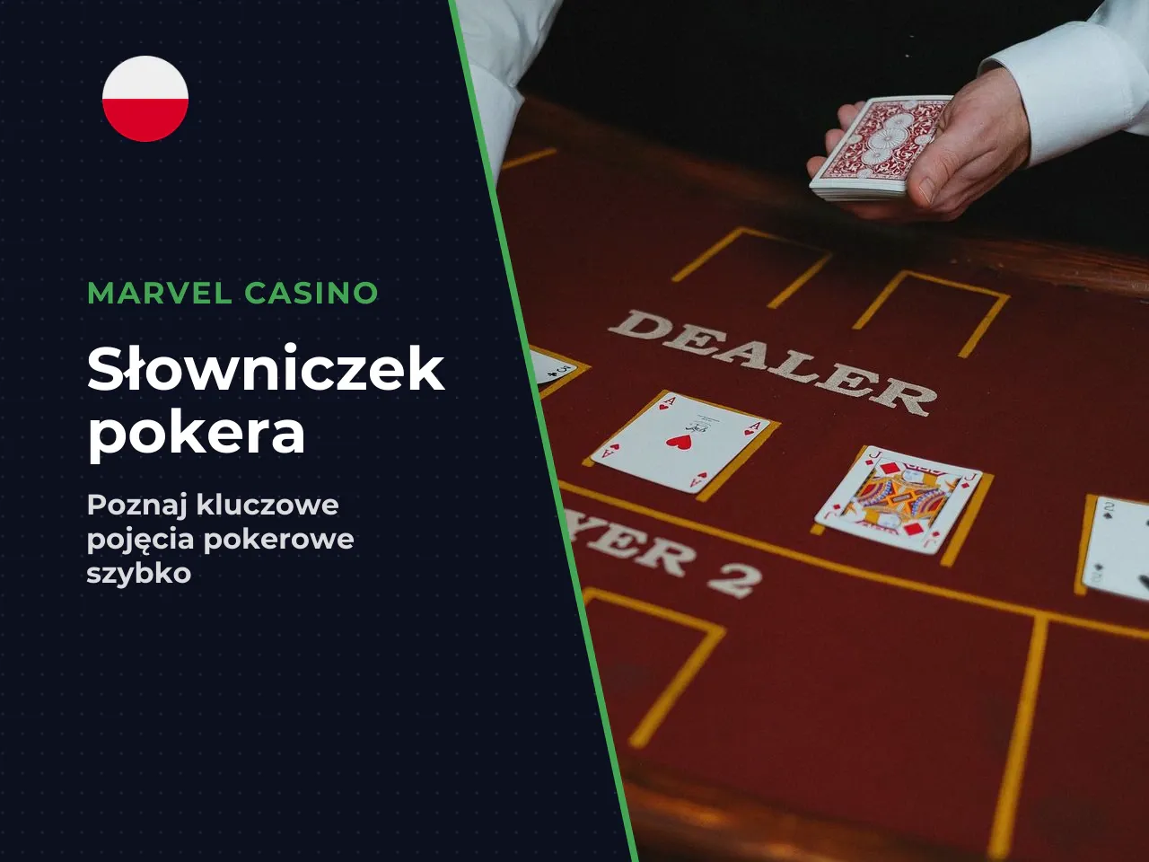 Słowniczek pokera. Jeśli dopiero zaczynasz, poniższe