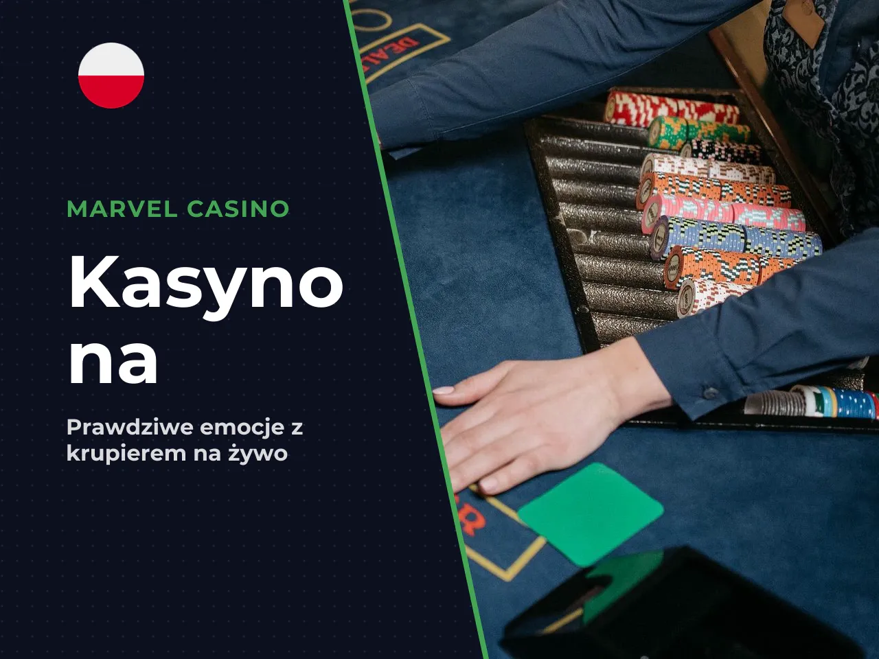 Gry stołowe i live casino. Sekcja
