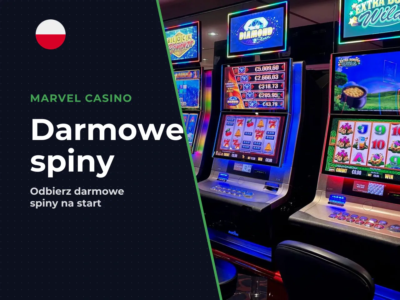 Free spins i oferty powitalne. Wiele