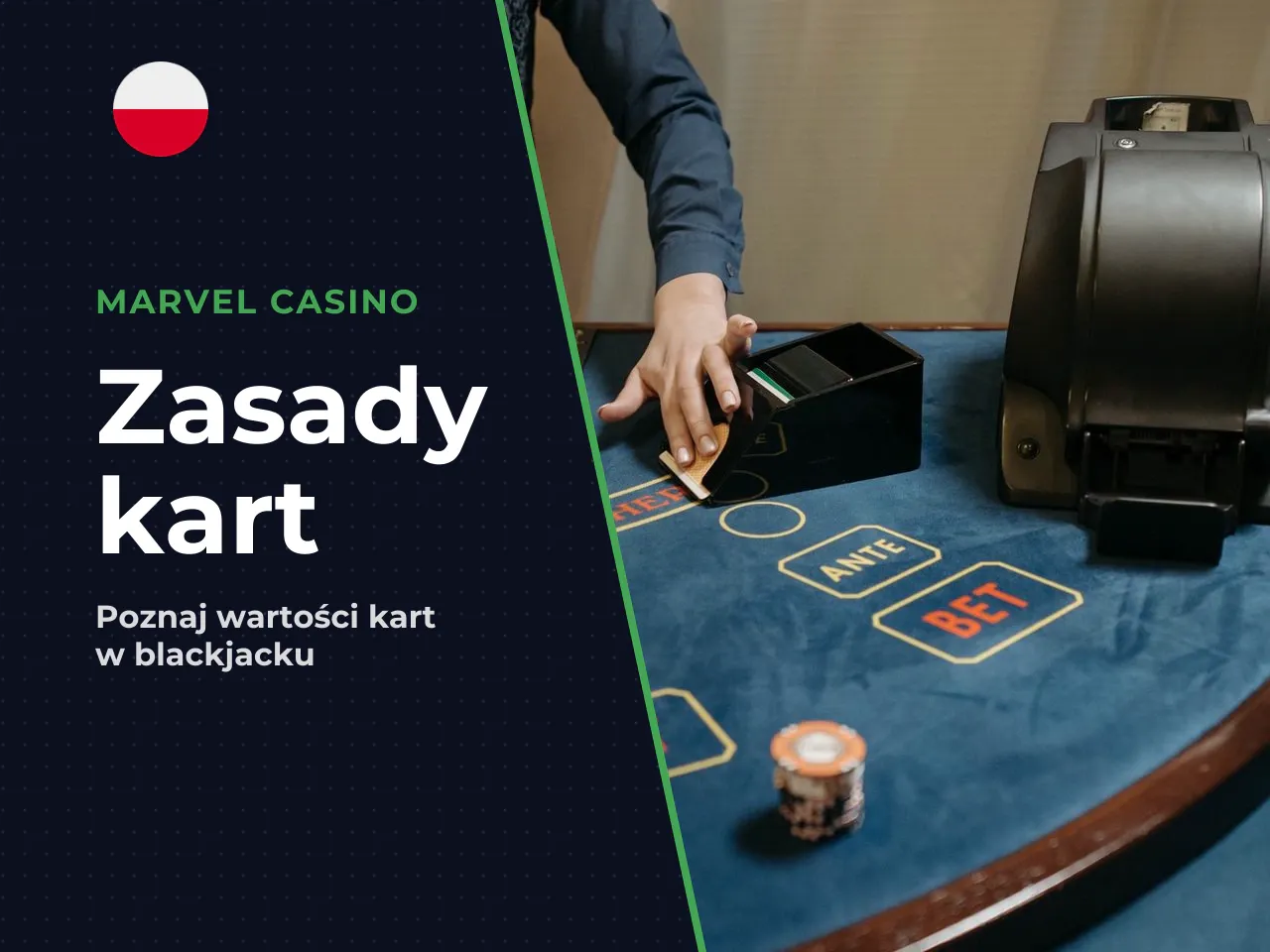 Karty numeryczne 2-9 mają wartość odpowiadającą
