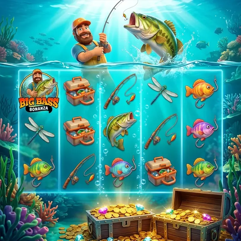 Big Bass Bonanza - demo, slot