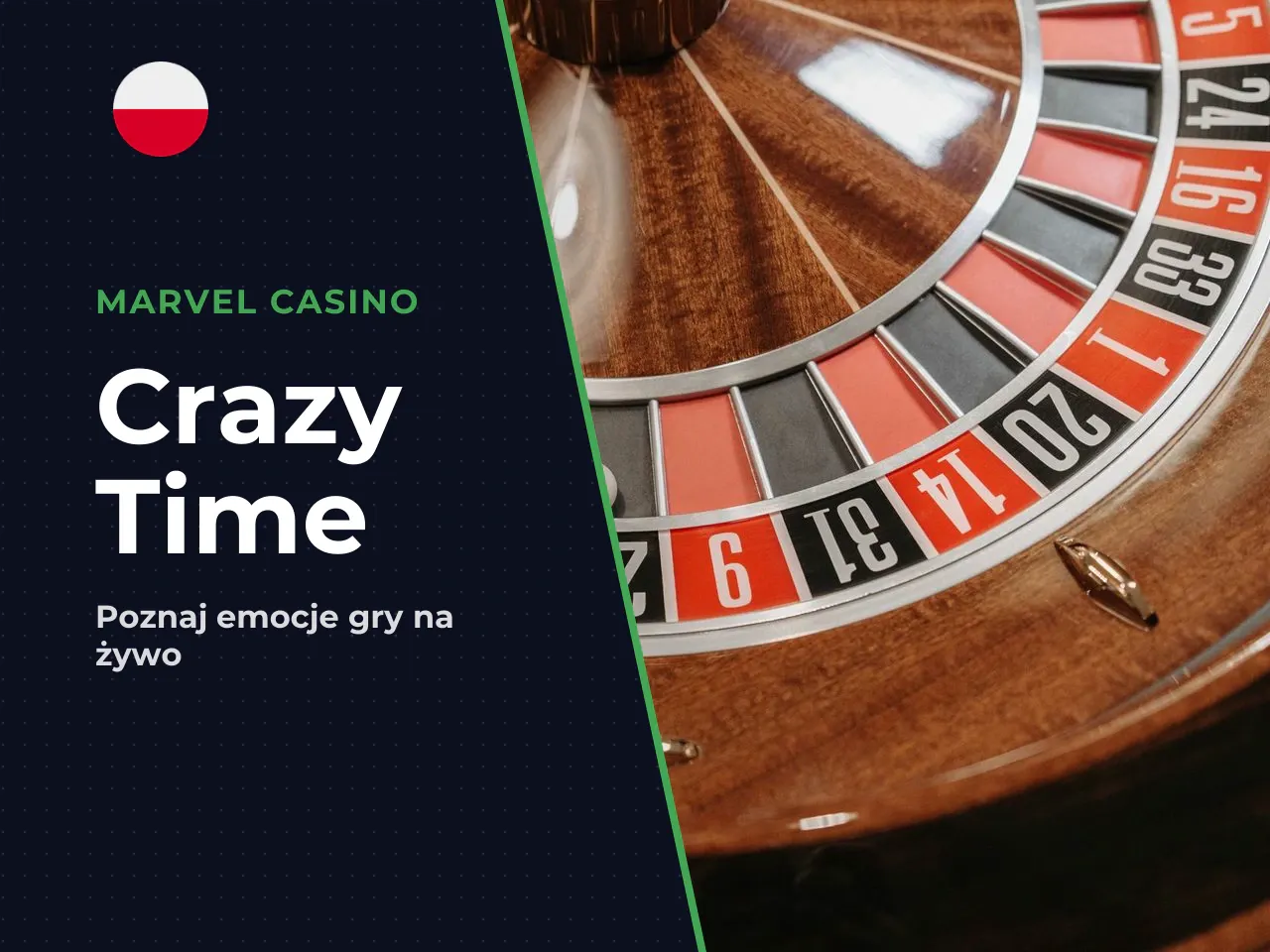 Crazy Time jest grą na żywo