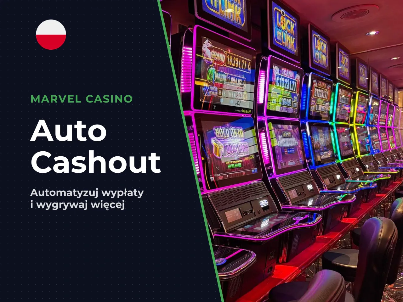 Auto cashout i ręczny cash out