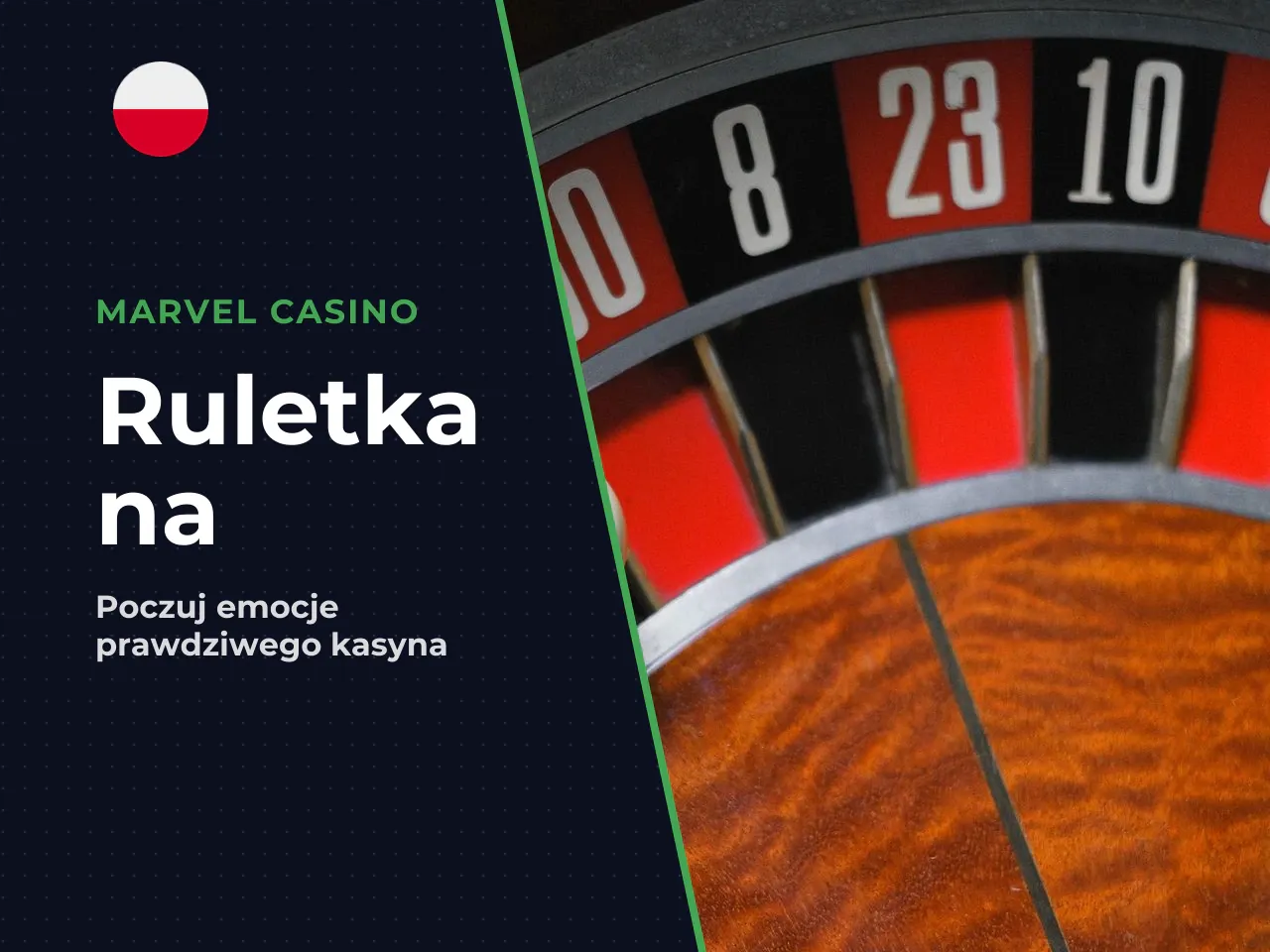 Roulette krupier na żywo i roulette