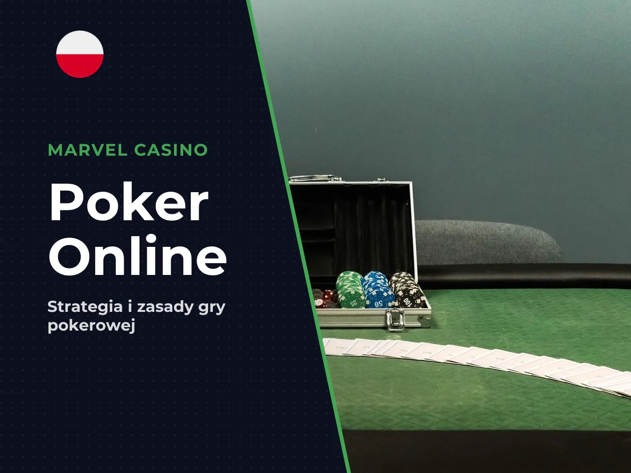 Poker online a gra przy stole